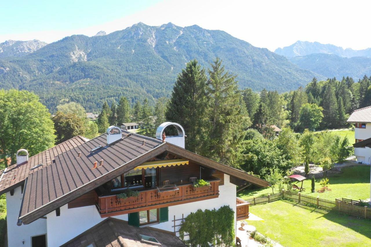 Bergleben Apartment Krun Bagian luar foto